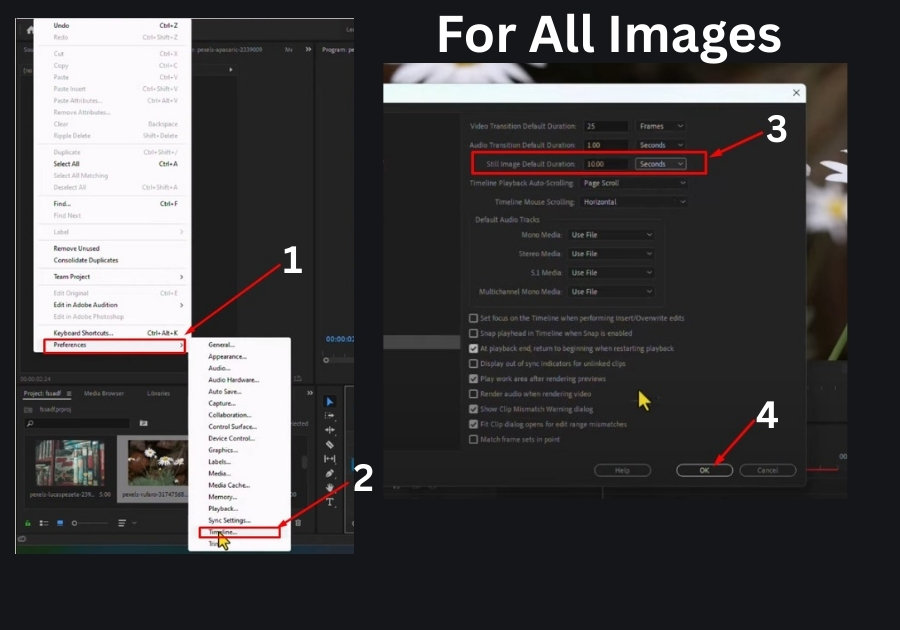 For all images