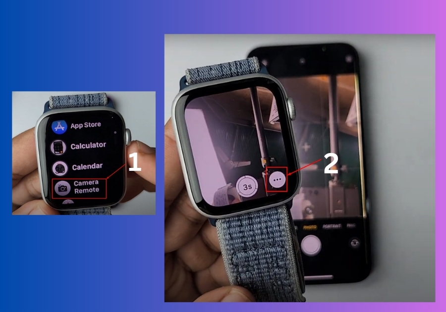 Take Photo with Apple Watch
