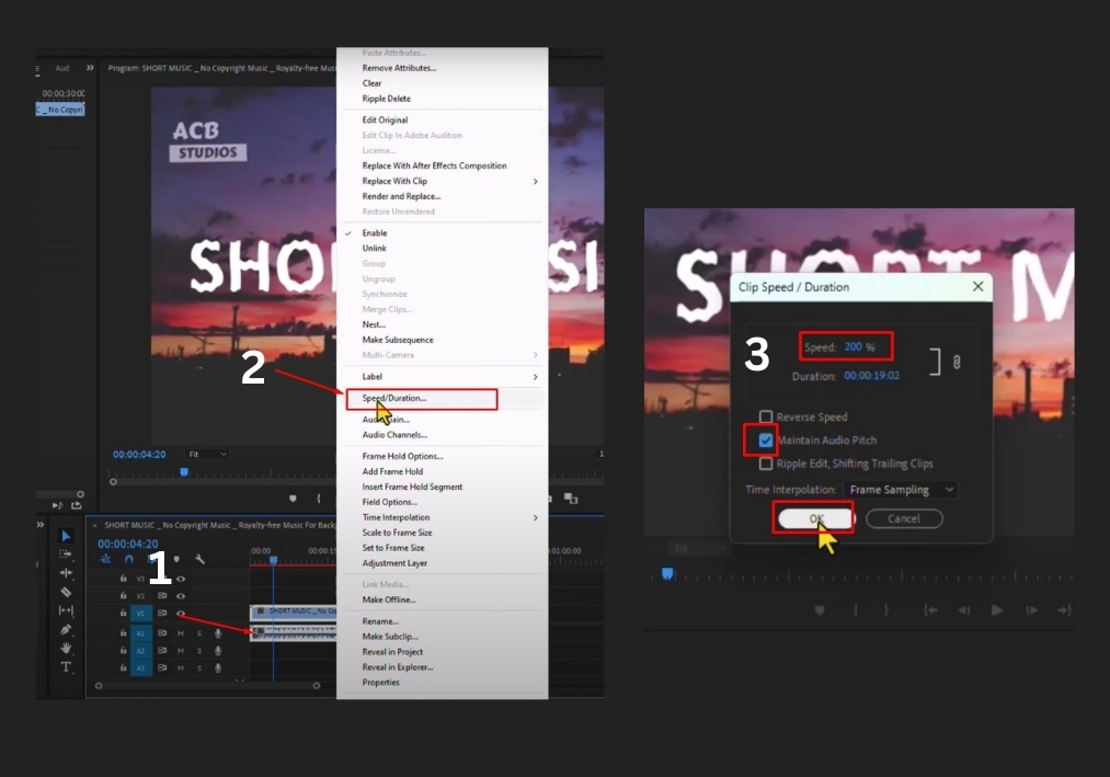 Quick Steps to Speed Up Audio