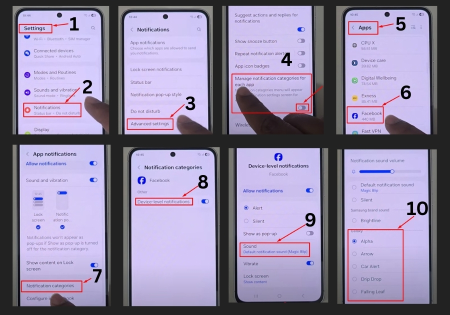 Customized Notification Sounds For Different Apps On Android
