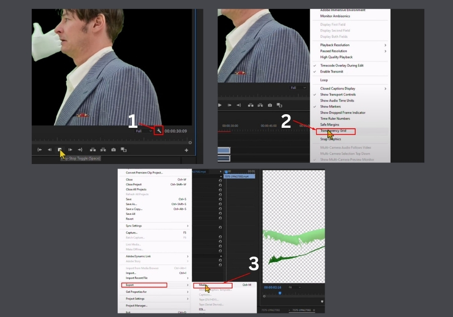 Render Transparent Video in Premiere Pro