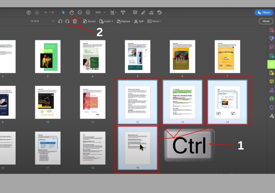 Delete Pages from PDF