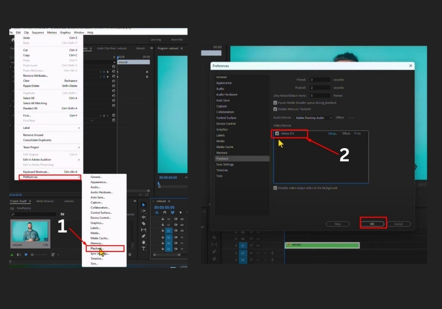 Enable Dual Monitors in Premiere Pro