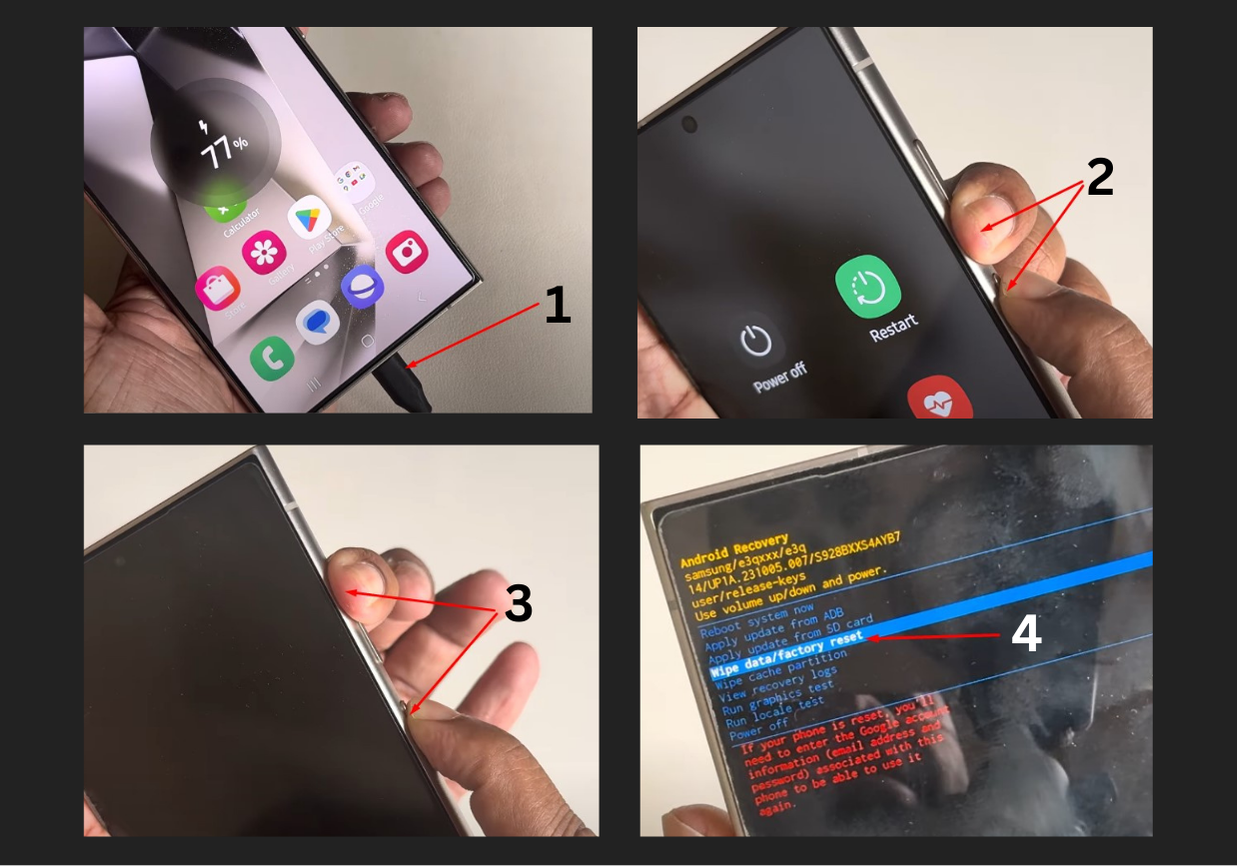 Factory Reset Your Samsung S24 Ultra