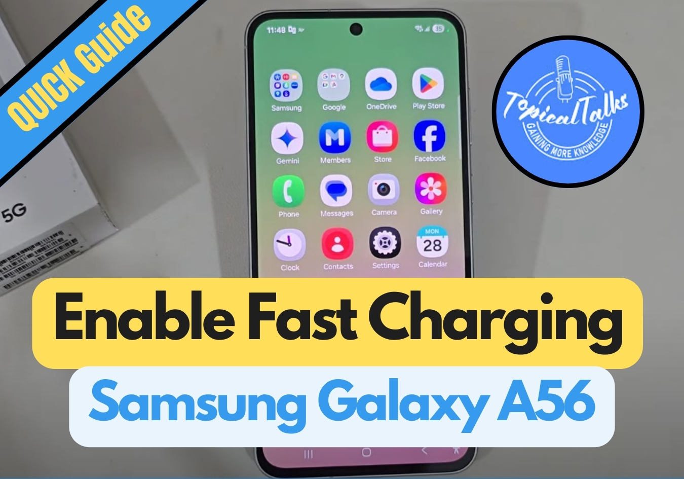 How To Enable Fast Charging Samsung Galaxy A56