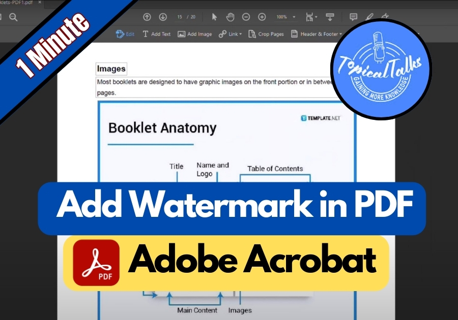 How to Add a Watermark in PDF Adobe Reader