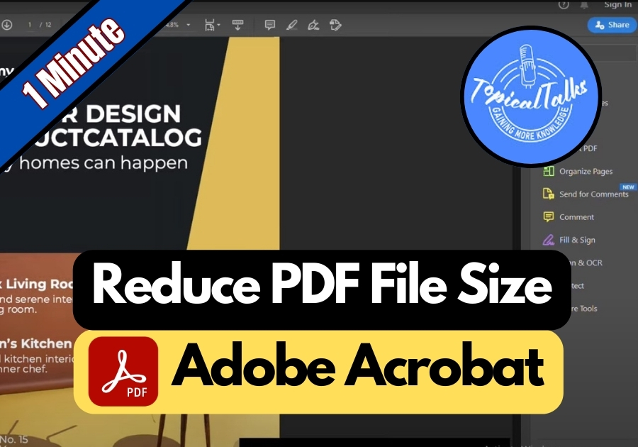 How To Reduce PDF File Size In Adobe Acrobat
