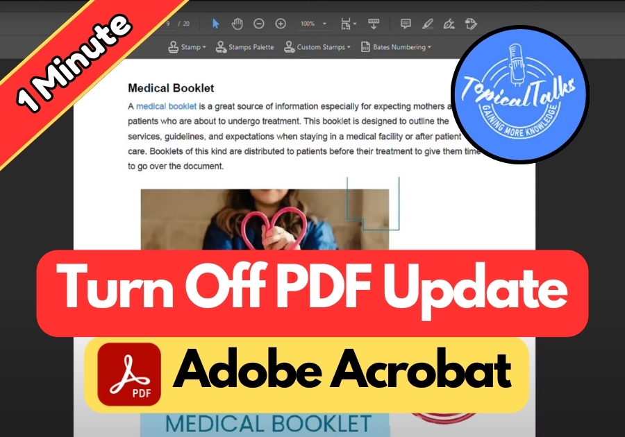 How to Turn Off Adobe Acrobat Updater