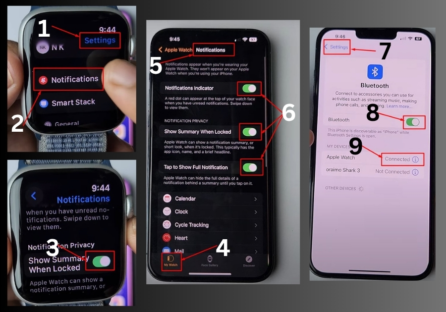 Fix Apple Watch Notifications Issue
