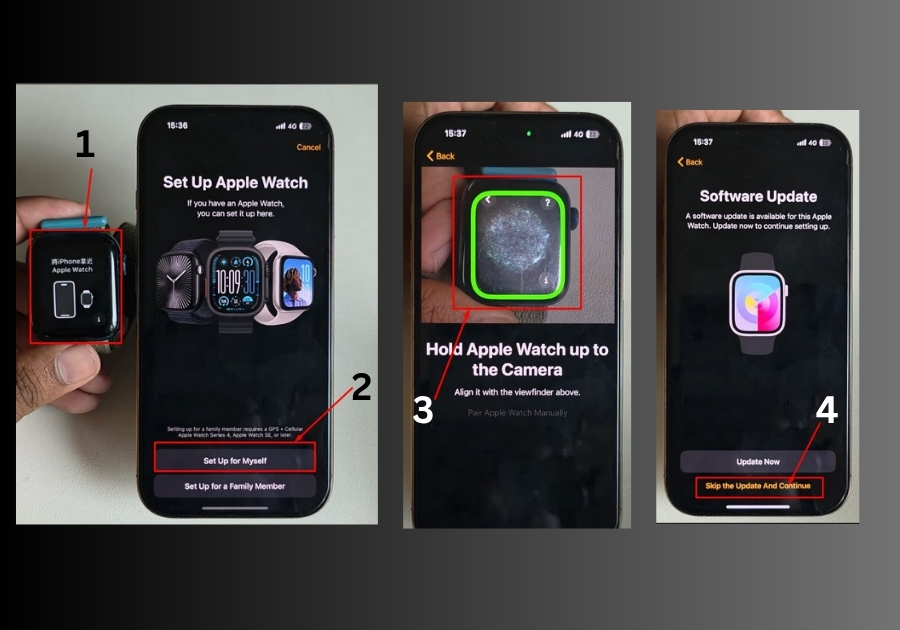 Connect Apple Watch With Iphone 16 Pro/Pro Max