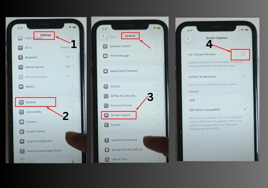 Step-by-Step Guide to Disable Full-Screen Preview