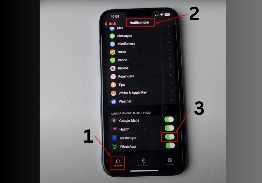 Activate Messenger on Apple Watch
