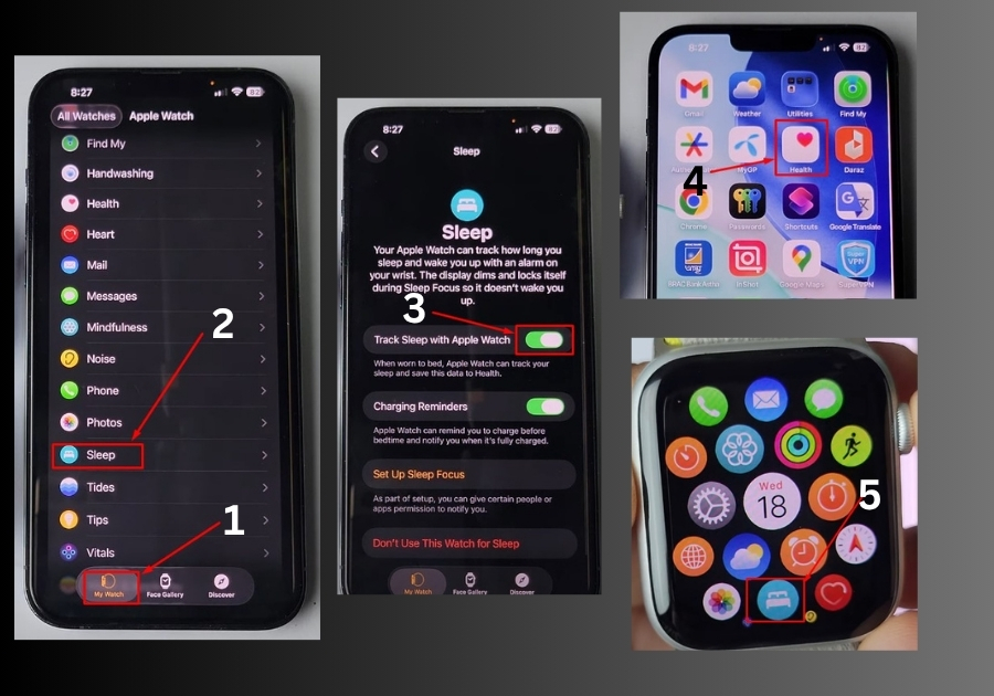 Track Your Sleep on Apple Watch SE