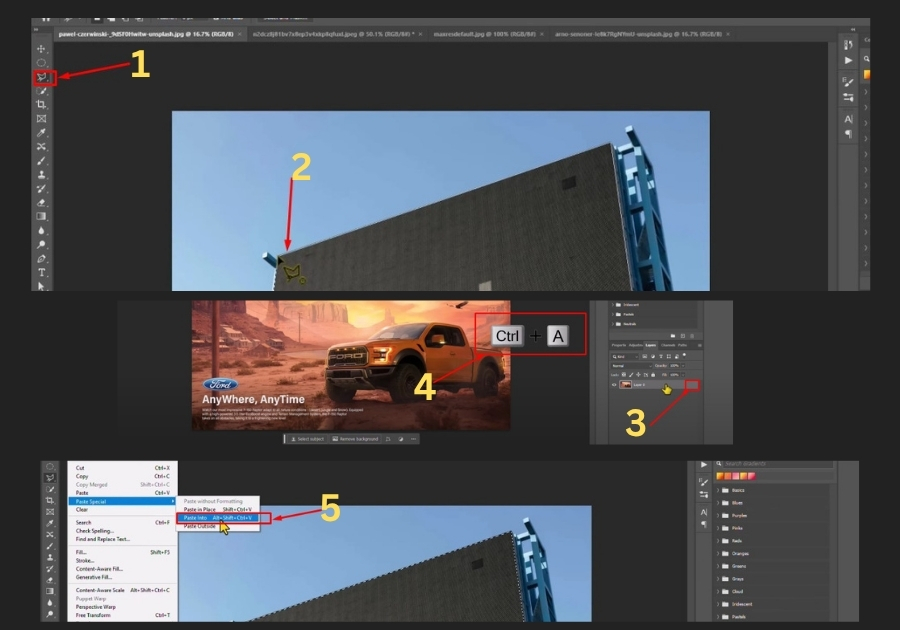 Step-by-Step: Paste an Image into a Selection in Photoshop