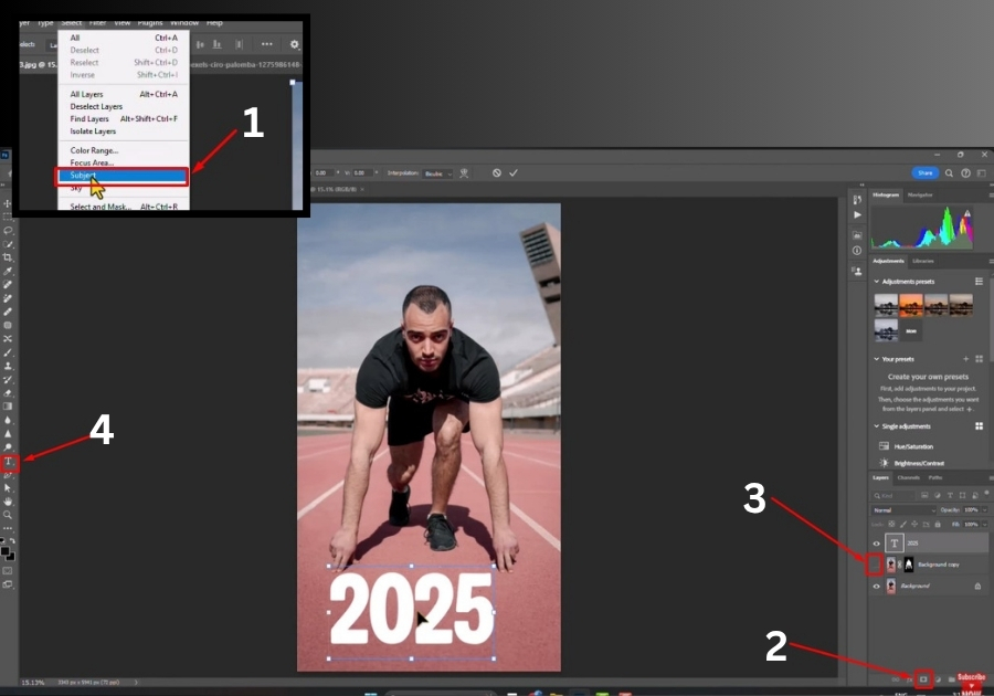 Add Text on Any Surface in Photoshop