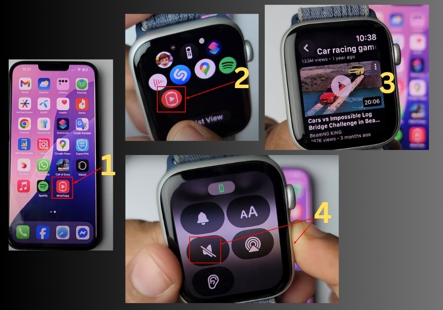 Use YouTube on Your Apple Watch