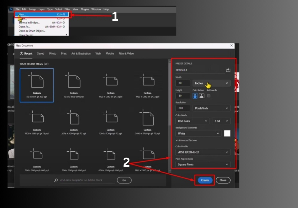 Quick Tutorial to Make A Grid in Photoshop