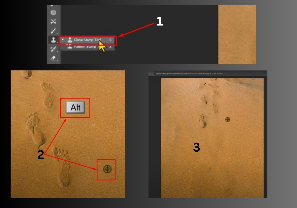 Step-by-Step: Using the Clone Stamp Tool