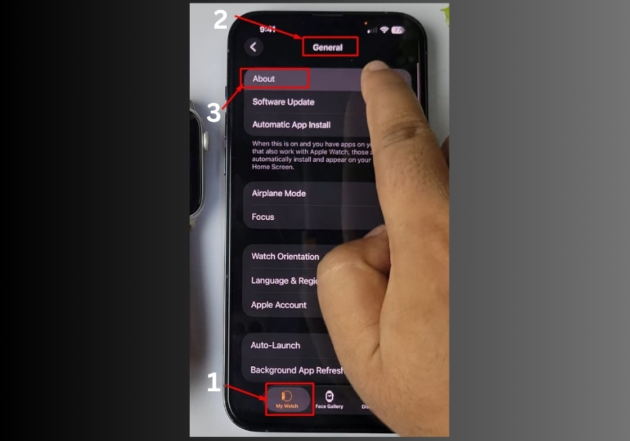 Use the iPhone Watch App