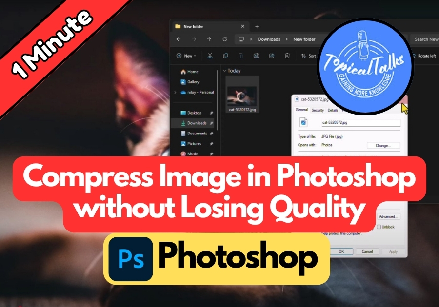 How to Compress Image in Photoshop without Losing Quality
