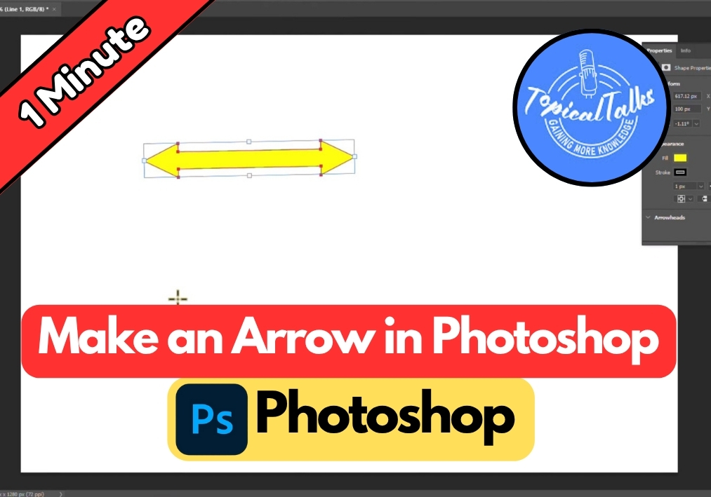How to Make an Arrow in Photoshop