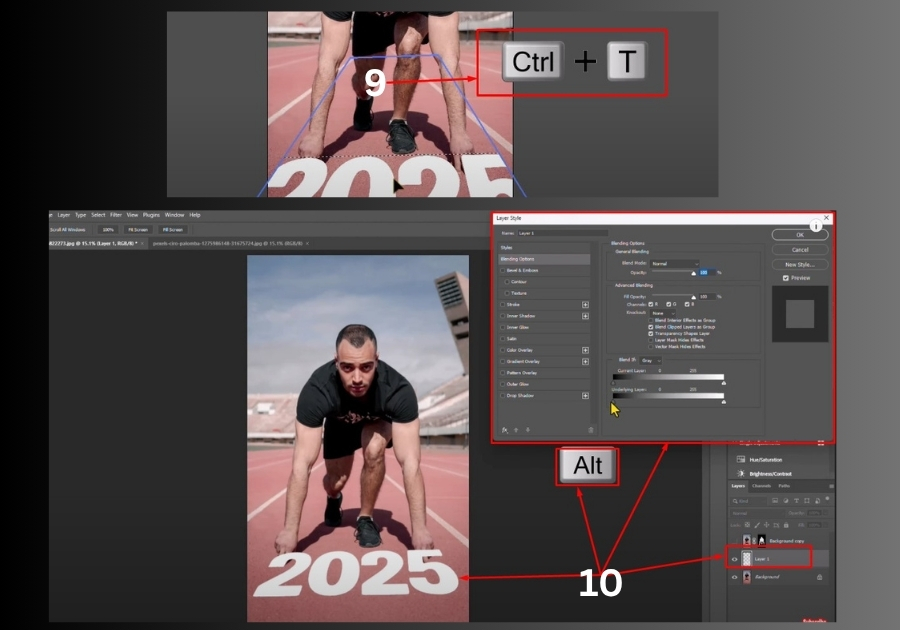 Add Text on Any Surface in Photoshop 2