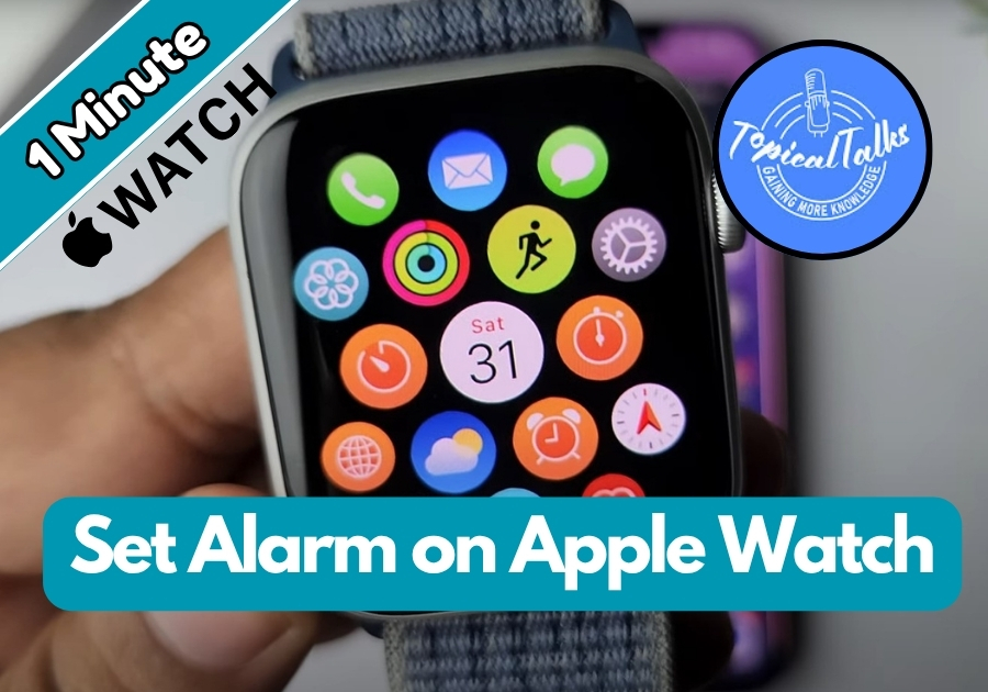 How to Set Alarm on Apple Watch