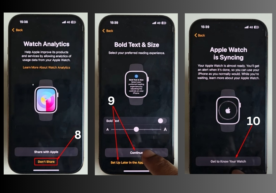 Connect Apple Watch With Iphone 16 Pro/Pro Max