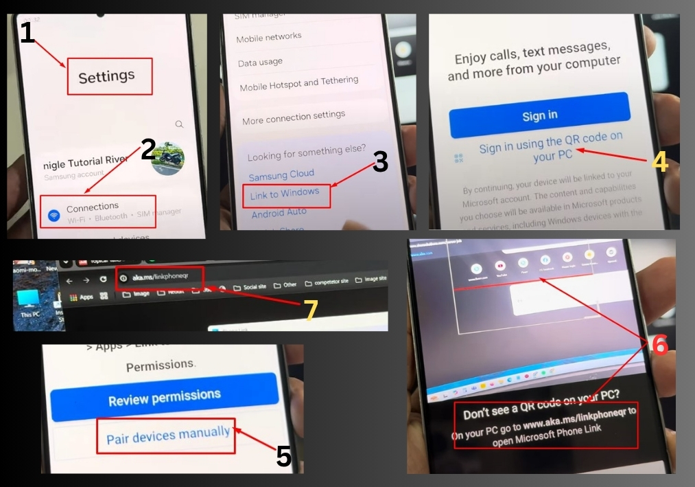 Step-by-Step: Link Your Samsung Phone to Your PC