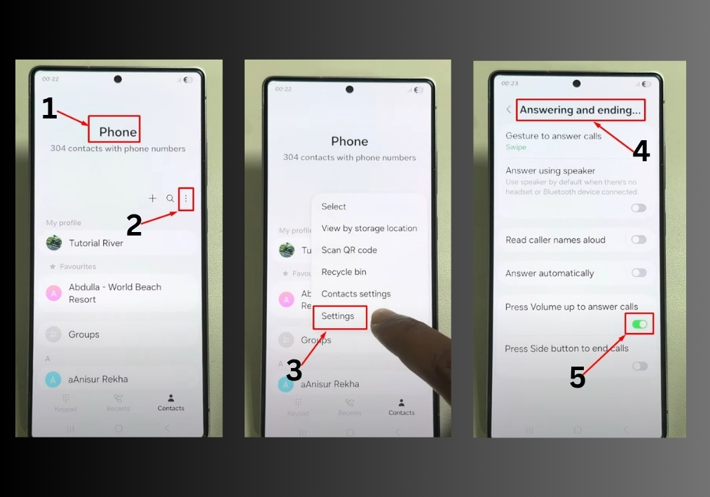 Easy Guide to Answer Calls with Volume Button on Samsung S25 Ultra or S25 Edge
