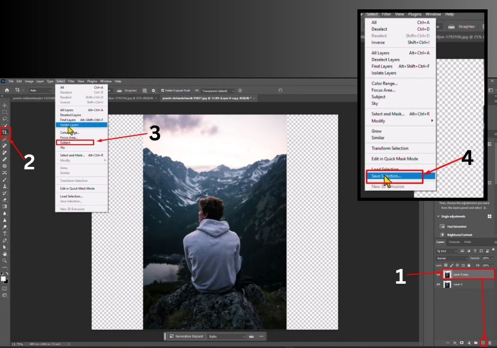 Extend Your Photo Background in Photoshop