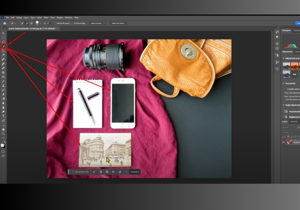 Cut Something Out in Photoshop Easily
