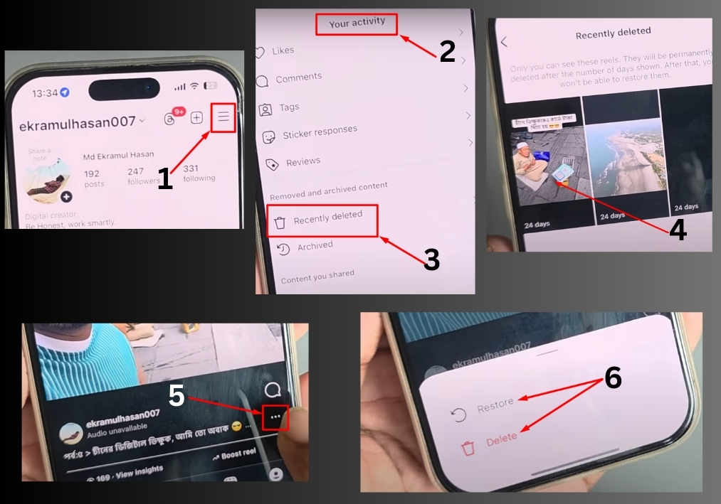 Easy Guide to Find & Recover Deleted Instagram Posts