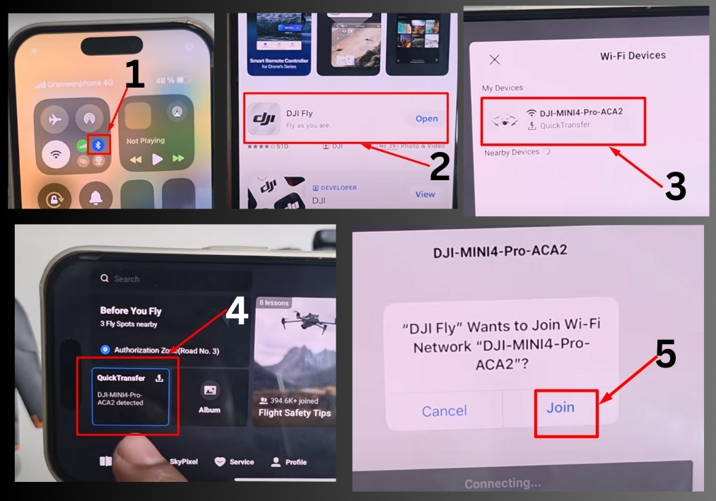 Simple Steps to Transfer Files From Drone to iPhone