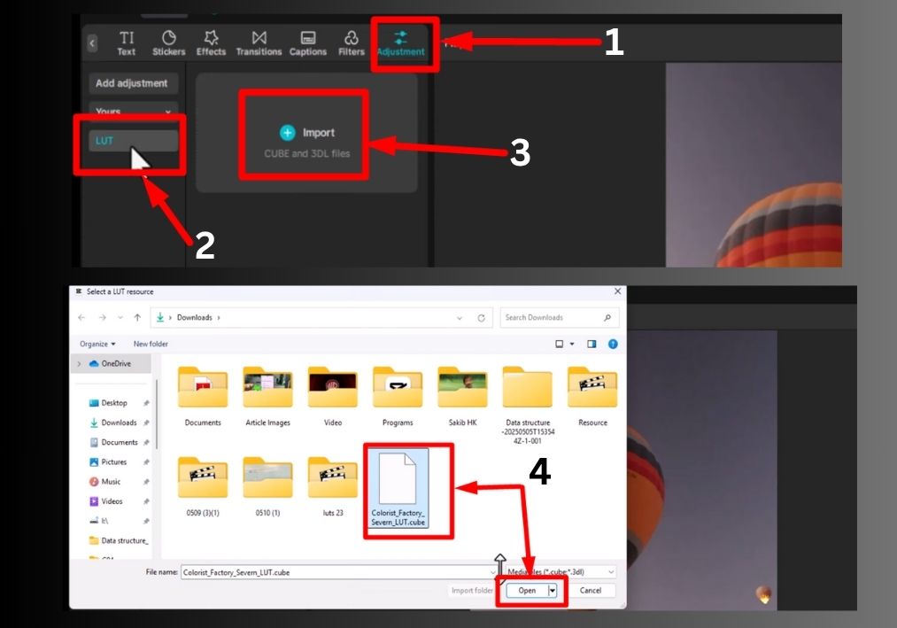 Easy Steps to Add LUTs in CapCut PC