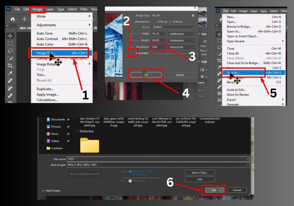 Guide to Change Image DPI to 300 in Photoshop