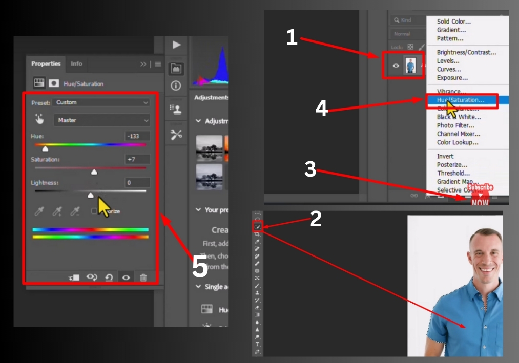 Easy Steps to Changing Shirt Color in Photoshop