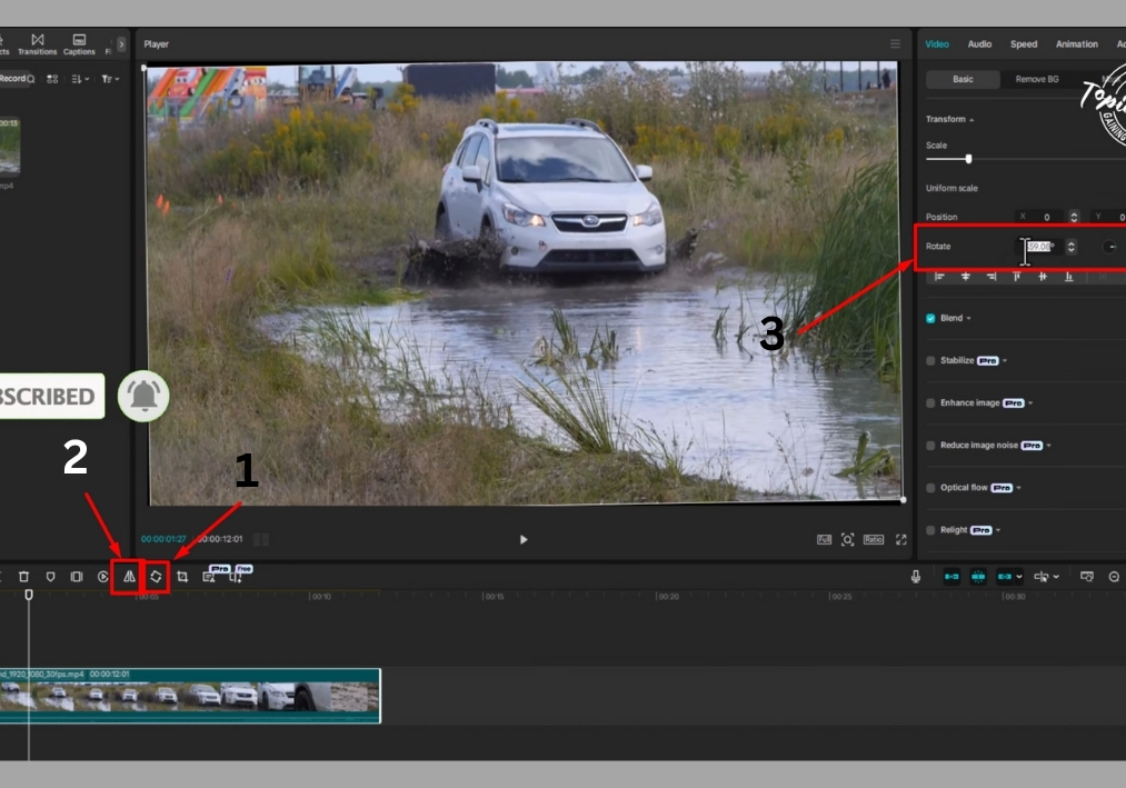 Simple Steps to Rotate and Flip a Video in CapCut