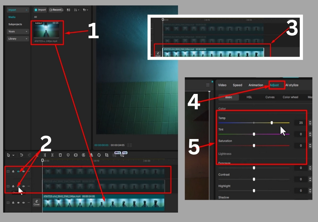 Steps to Create PRO Videos in CapCut PC without Expensive Gear