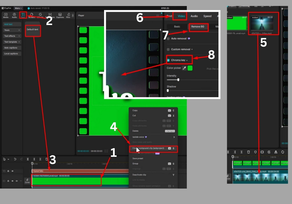 Simple Guide to Create a Transparent Watermark in CapCut PC