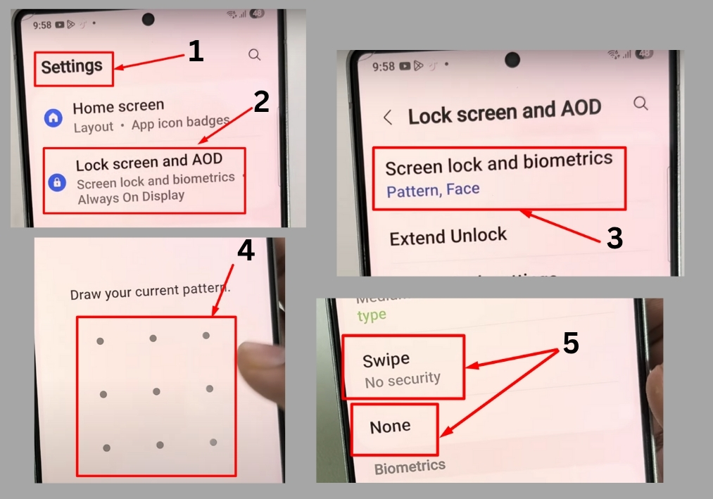 Step-by-Step Guide to Remove Pattern Lock