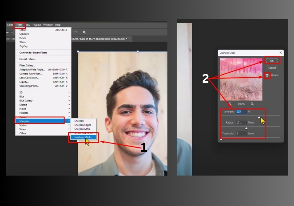 Step-by-Step Guide to Sharpening Images