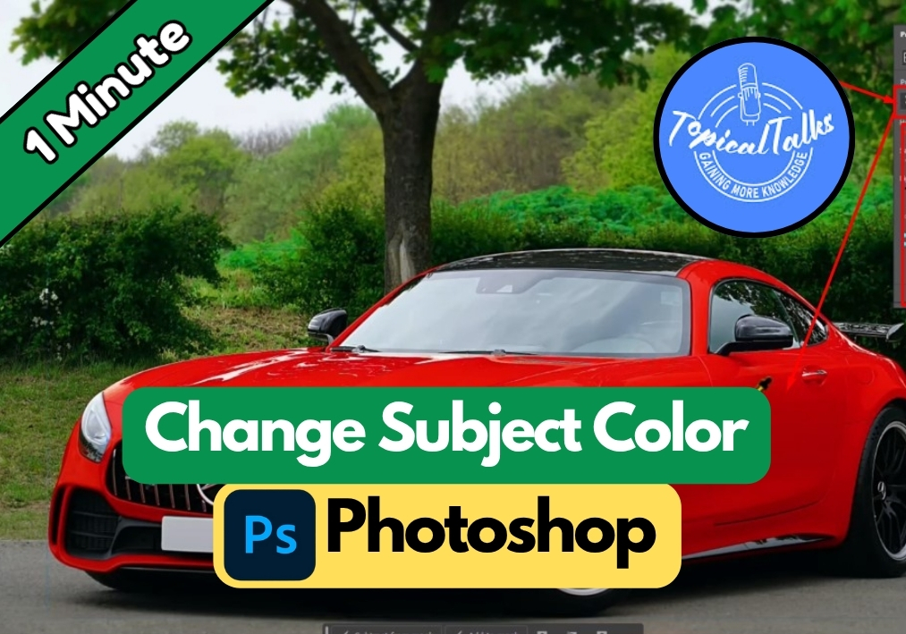 How to Change Color in Photoshop