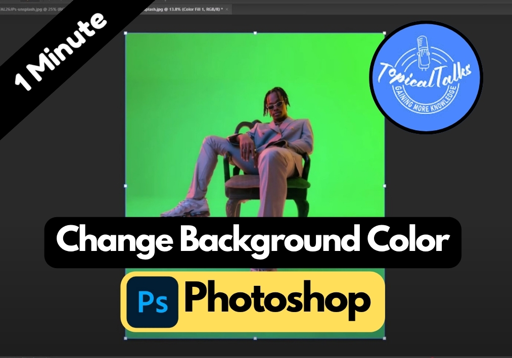 How to Change Background Color in Photoshop