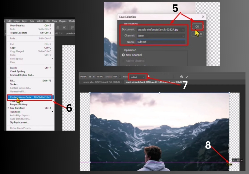 Extend Your Photo Background in Photoshop 2