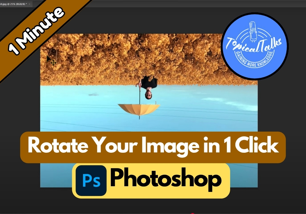 How to Rotate An Image in Photoshop