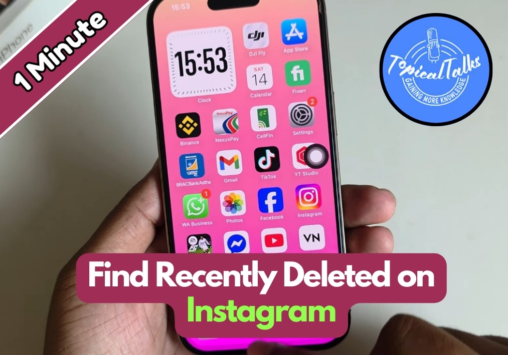How To Find Recently Deleted Instagram?