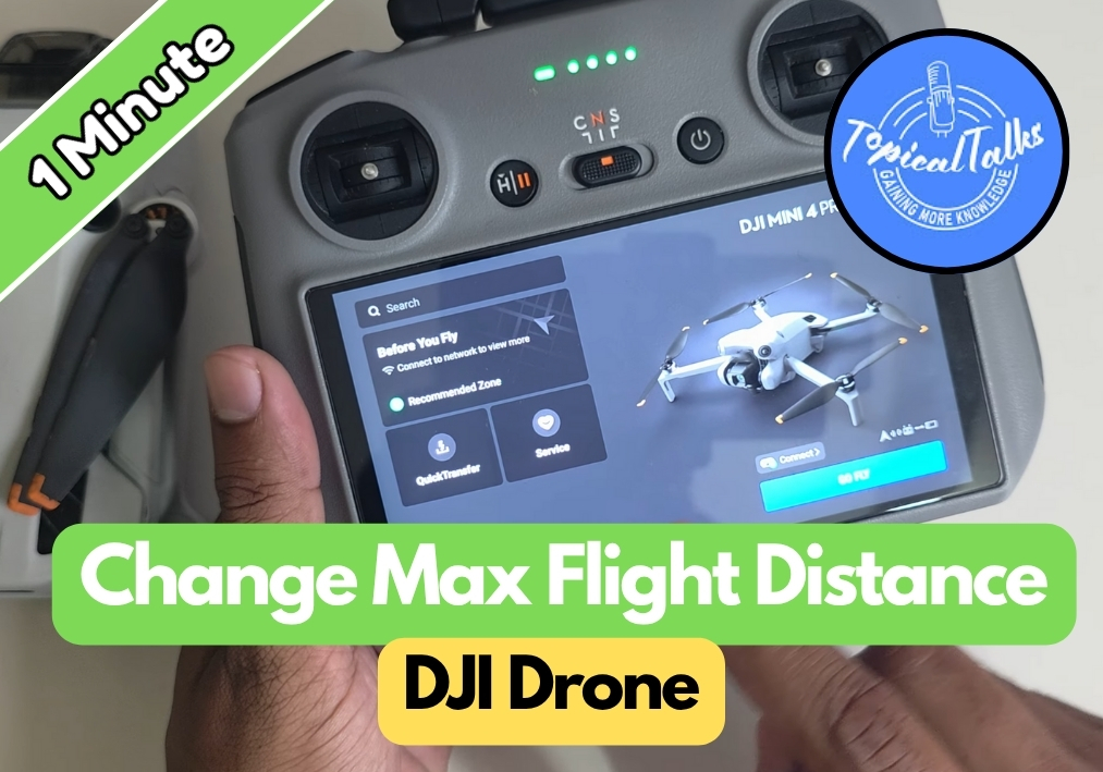 How To Change Altitude On DJI Drone