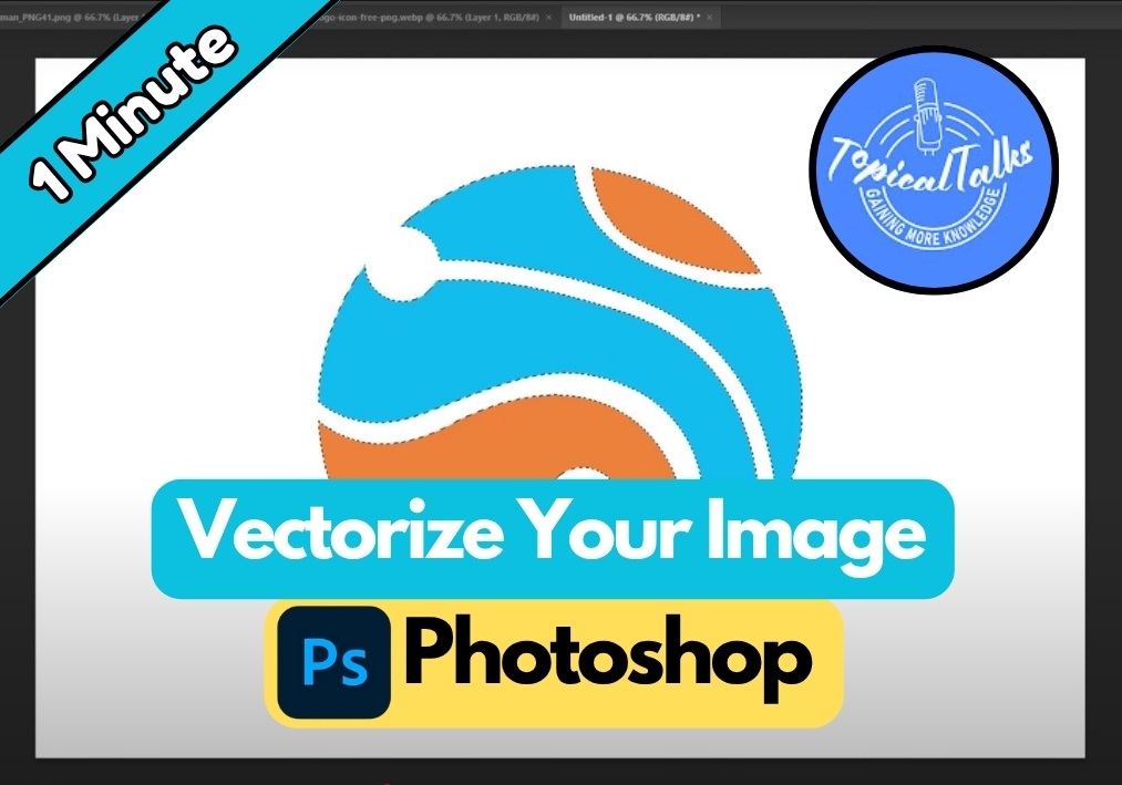 How to Vectorize An Image in Photoshop