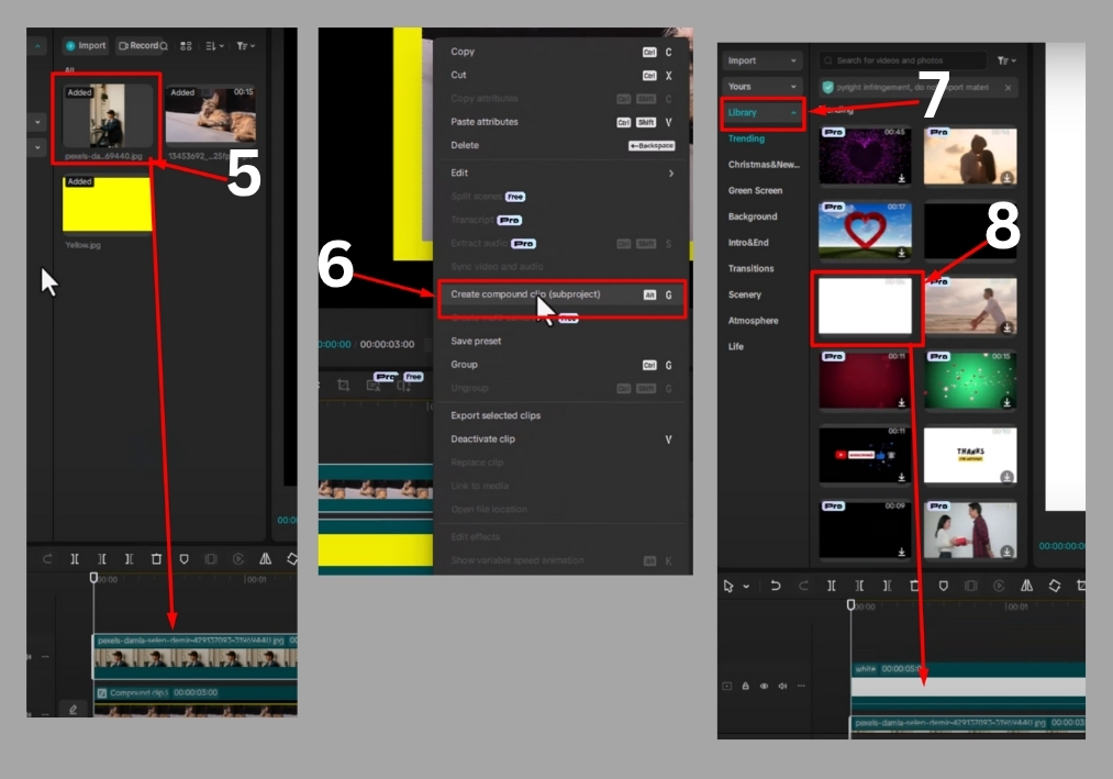 Easy Method  of Adding a Frame or Border in CapCut PC 1
